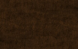 Abstract wrinkled dark brown leather