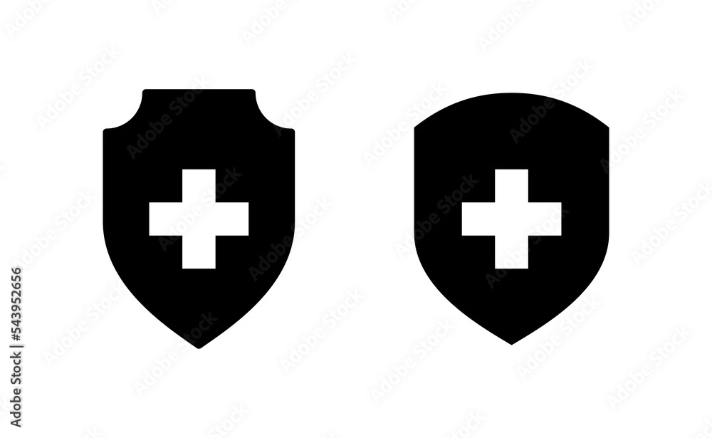Obraz premium Health insurance icon vector for web and mobile app. Insurance document sign and symbol