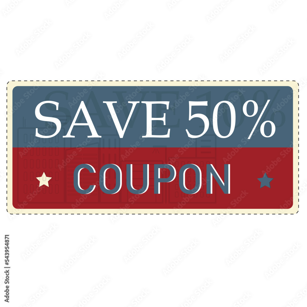 Fototapeta premium coupon discount for save money