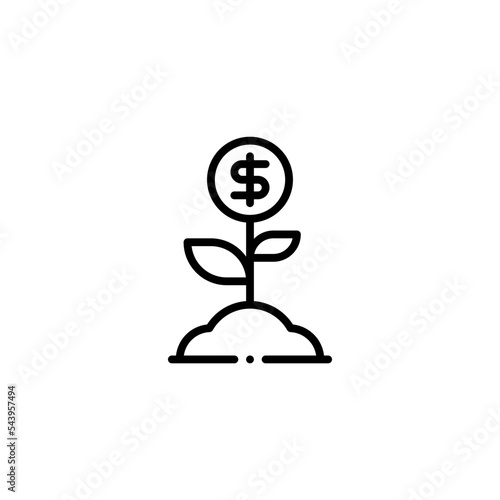 fund growth icon