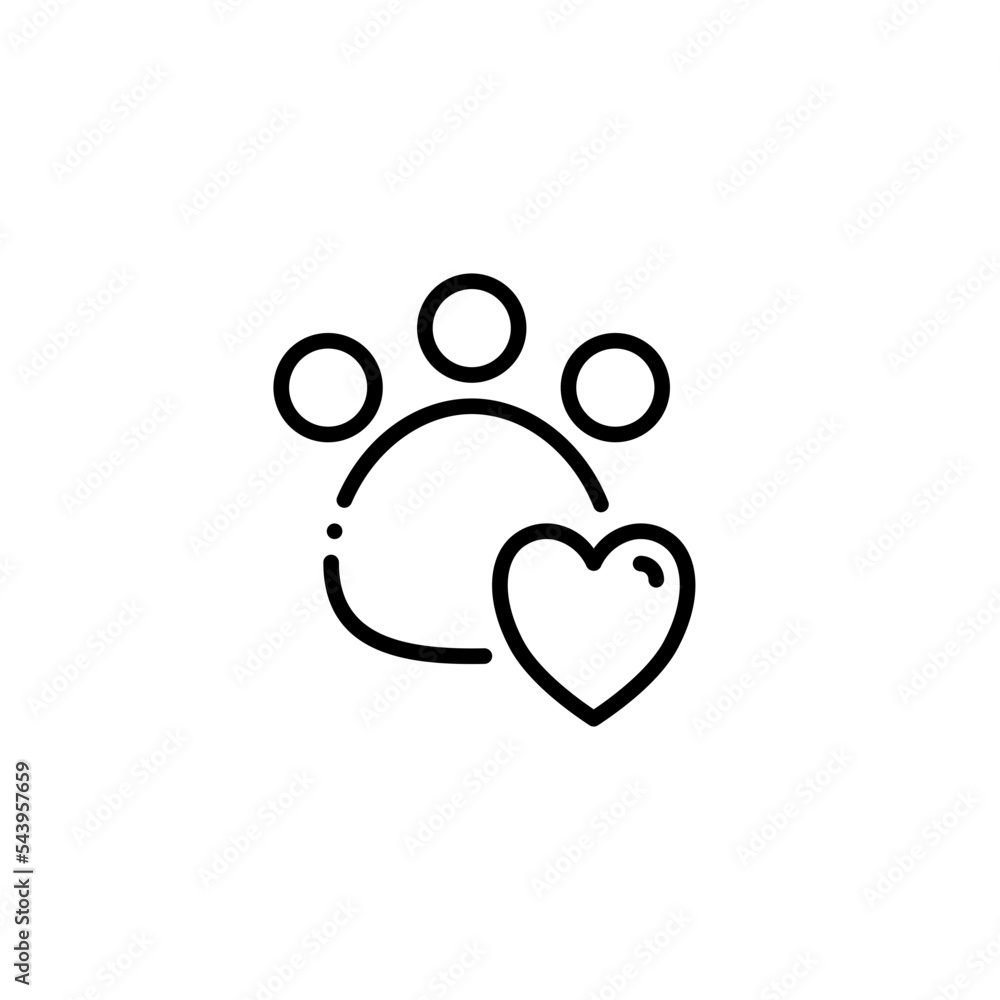 love animal icon love animal icon