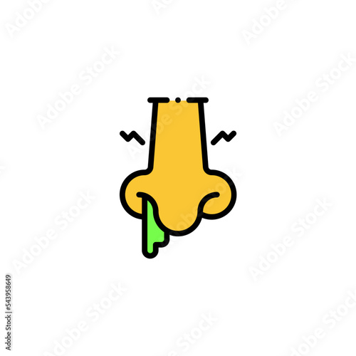 runny nose icon