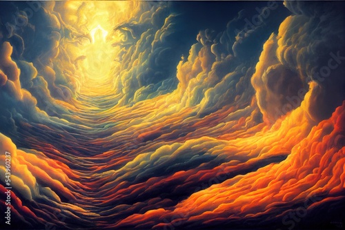 Heaven and hell good and evil