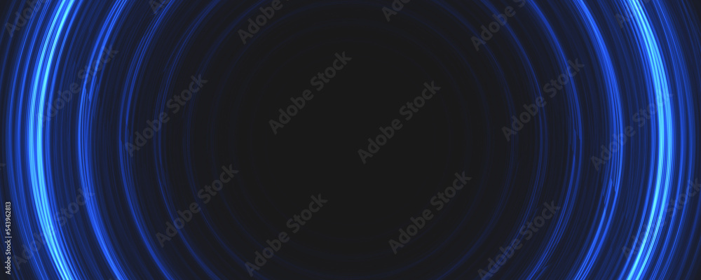 glowing blue galaxy circle tunnel background glowing blue galaxy circle tunnel background