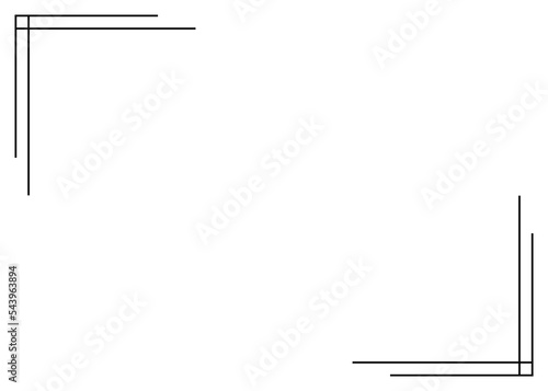 border for frame for text