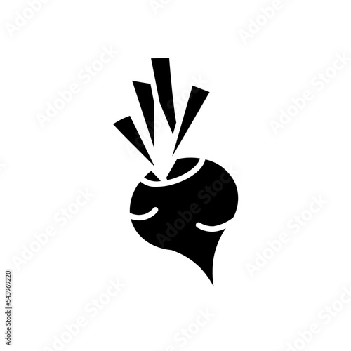 beetroot glyph icon