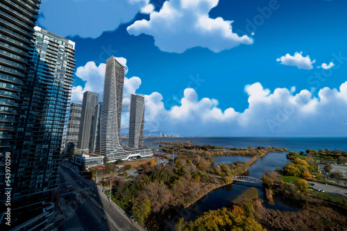 Photography South mimic toronto clouds lake side fall winter