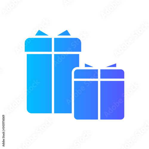 Christmas Gifts gradient icon