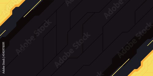Abstract frame technology futuristic interface hud design