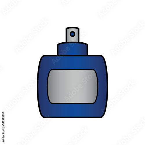 Perfume icon on white.