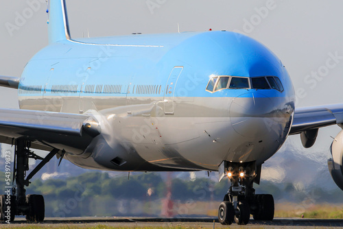 airplane at the airport