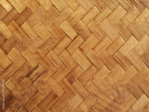 Foto bamboo basketry background pattern