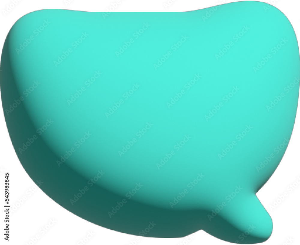 speech bubble 3d speech bubble 3d