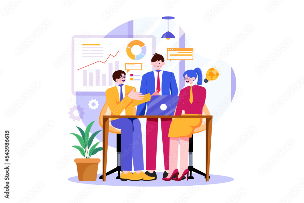 Concept Of A Group Of People In Teamwork Concept Of A Group Of People In Teamwork