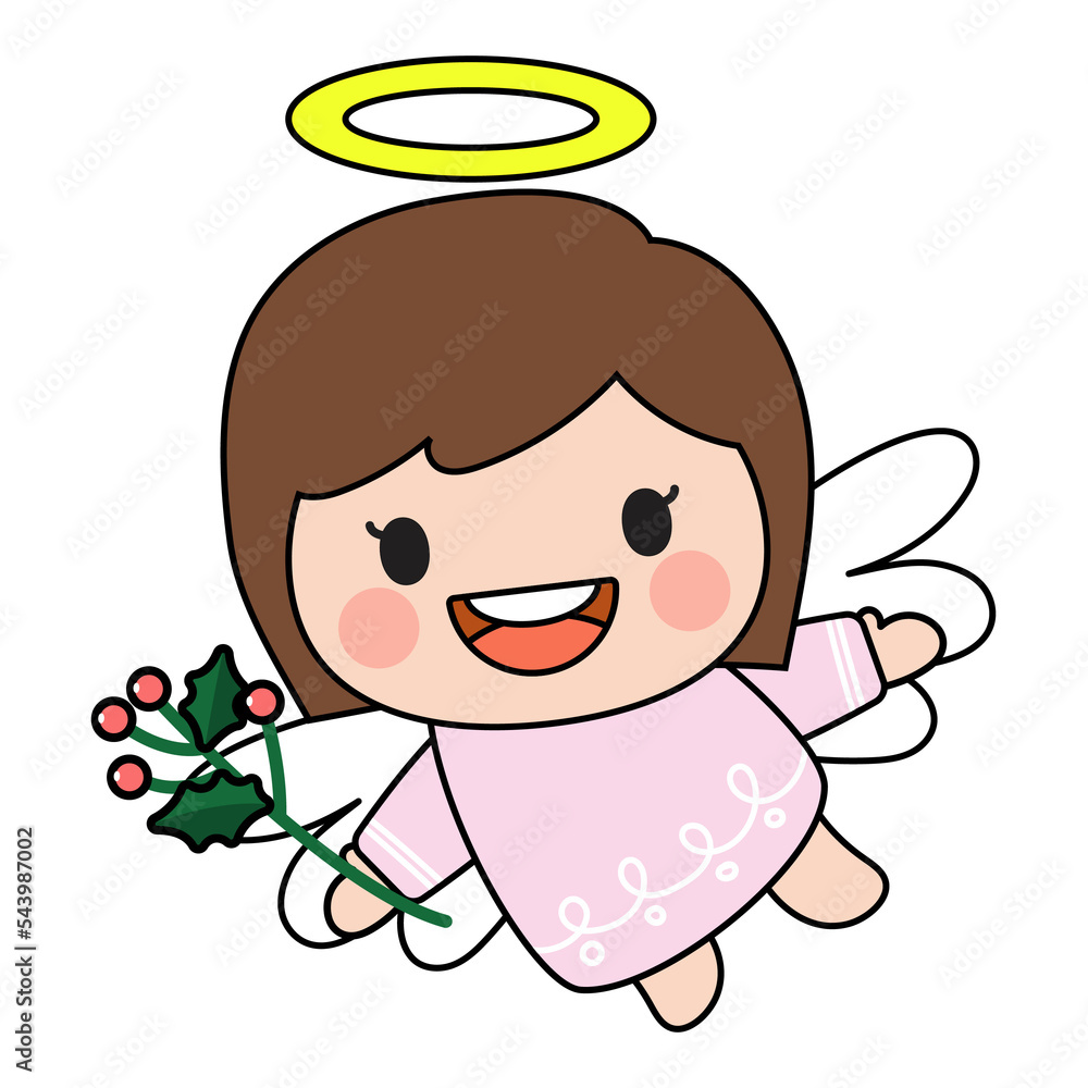 Kids Angel Filled Clipart Kids Angel Filled Clipart