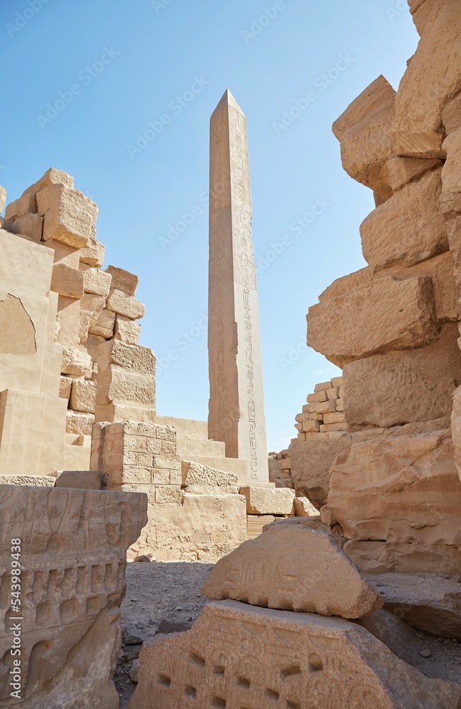 Karnak's Fourth Pylon and Its Obelisks