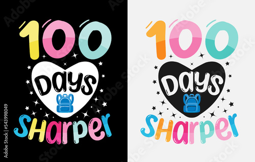 100th days of school, hundred days t shirt design, 100th days celebration t shirt