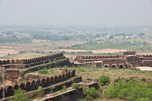 Rohtas Fort, Qila Rohtas fortress in province of Punjab, Pakistan photo
