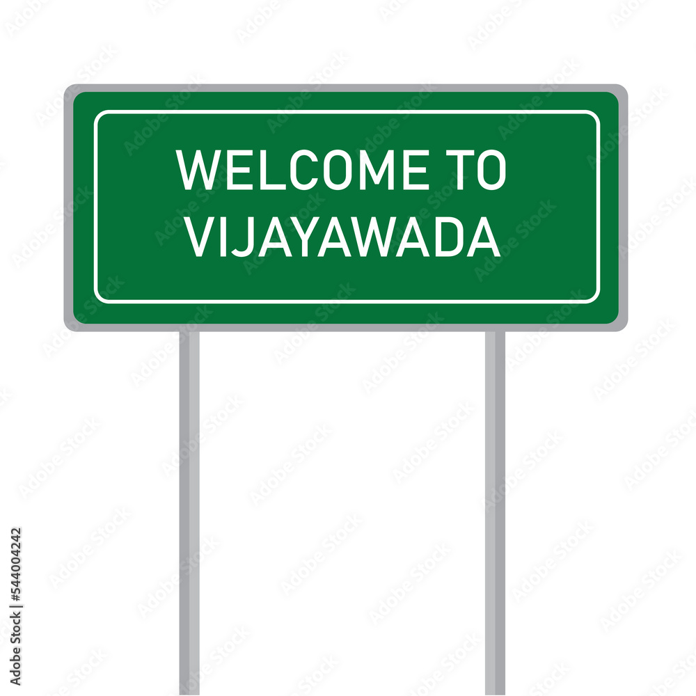 Welcome to name sign board vector illustration isolated on the white Welcome to name sign board vector illustration isolated on the white