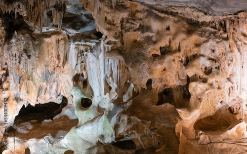 Abstrakt Cango Caves ist ein Höhlensystem bei Oudtshoorn Südafrika