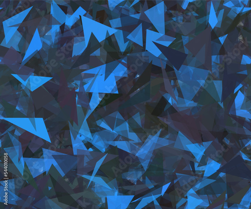 Background pattern abstract seamless design texture. Theme is about abstract, sci-fi, random, surface, style, shapes, transparency, geometry, decorative, concept, backdrop, pattern, triangles