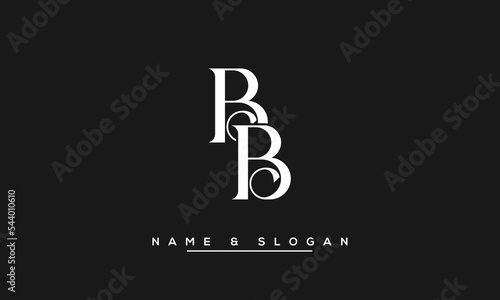 B, BB  Abstract  Letters  Logo  Monogram