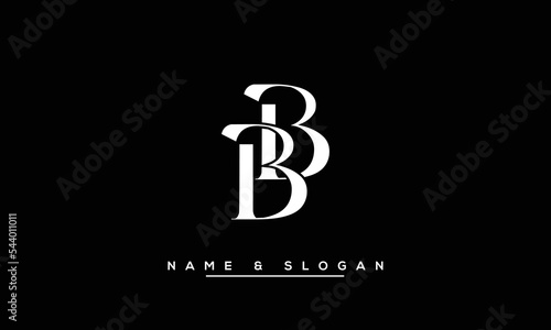 B, BB  Abstract  Letters  Logo  Monogram