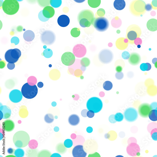 Background pattern abstract seamless design texture. Theme is about air, overlay, decoration, illuminated, color, blurred, blending, circle, graphic, blurry, lights, wall, translucency, overflows