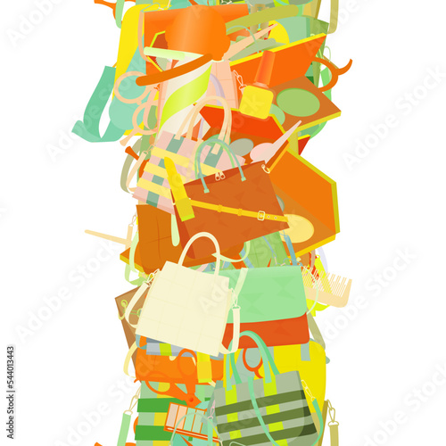 Background pattern abstract seamless design texture. Vertical stripe. Border frame, transparent background. Theme is about business, pomatum, everyday, toiletry, shopping, Barber pole, pomade