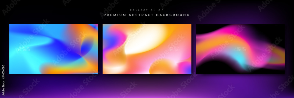Abstract gradient background with grainy texture 