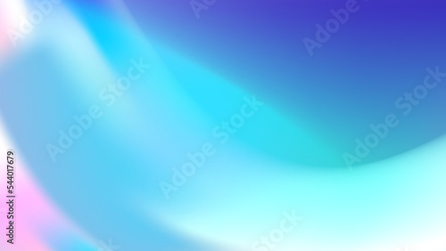 Blurred fluid liquid aurora gradient background with modern abstract technology futuristic neon hologram color patterns. Templates for brochure, poster, banner, flyer and card. Vector illustration.