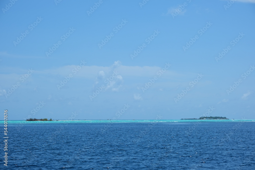 Beautiful sandbank picnic island at Rasdhoo, Maldives. Rasdhoo is an inhabited island of the Maldives.