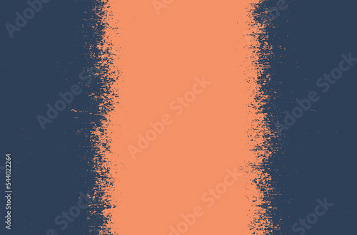Grunge texture background. Abstract orange dark blue old rough retro design.