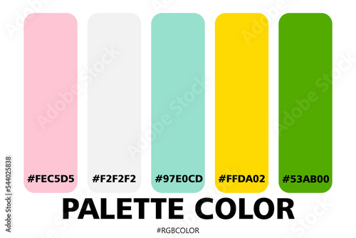 A Collection of Accurately Color Palettes with Codes, Perfect for use by illustrators