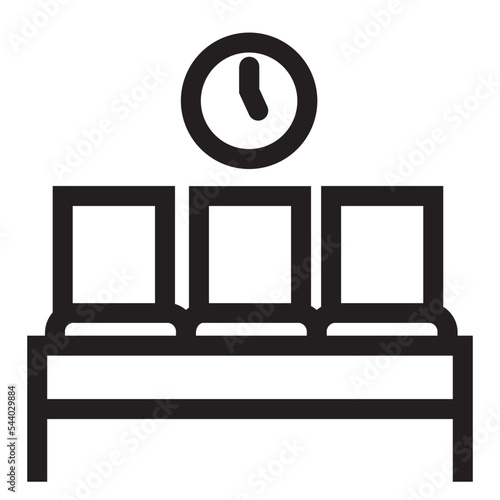 armchair clock decoration furniture sofa time waiting room