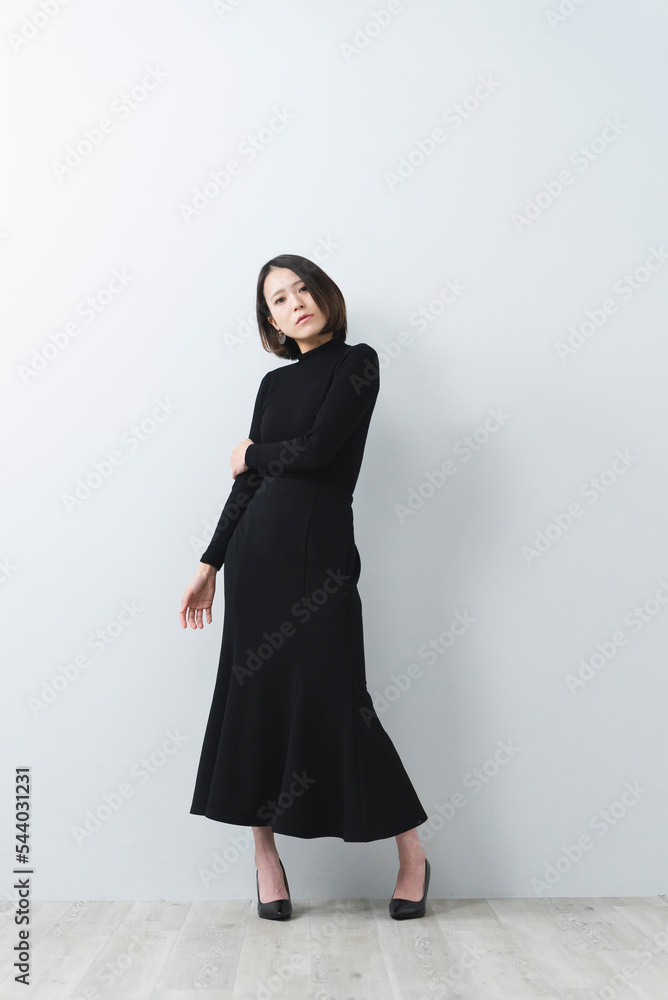 クールな女性ポートレート クールな女性ポートレート