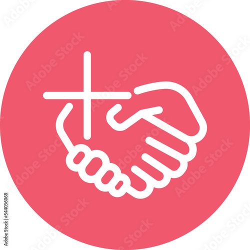 Join company  Vector Icon which is suitable for commercial work and easily modify or edit it
