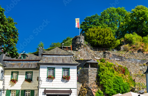 Traditional architecture of Monschau in North Rhine-Westphalia, Germany photo