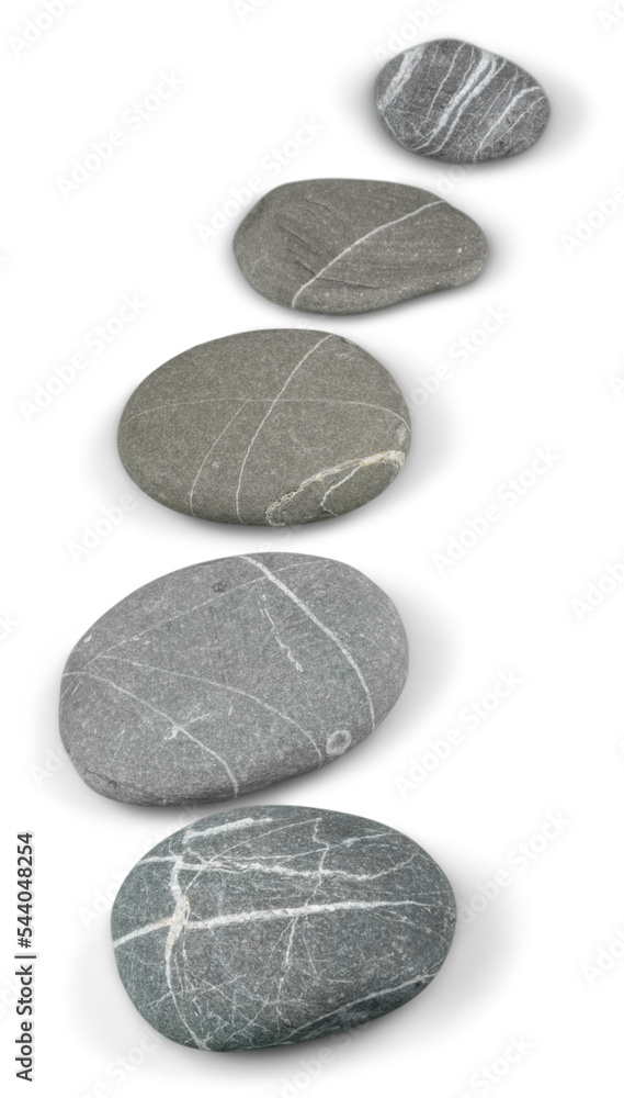 Curved Line of Stones Curved Line of Stones