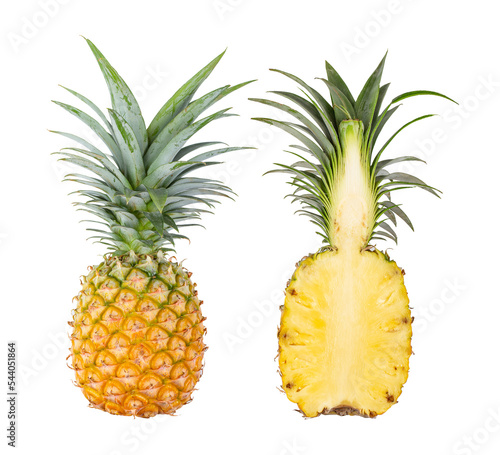 Pineapple isolated on transparent png