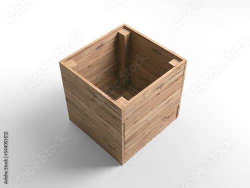 Empty Wooden Box © alswart