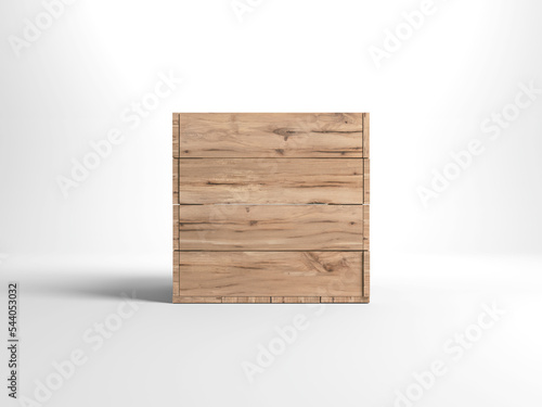 Empty Wooden Box