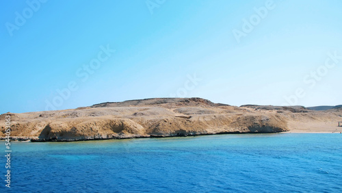 summer  sea  beautiful seascape. Mountains and the sea. The combination of the desert and the sea. High quality photo