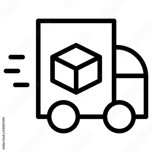 fast delivery icon