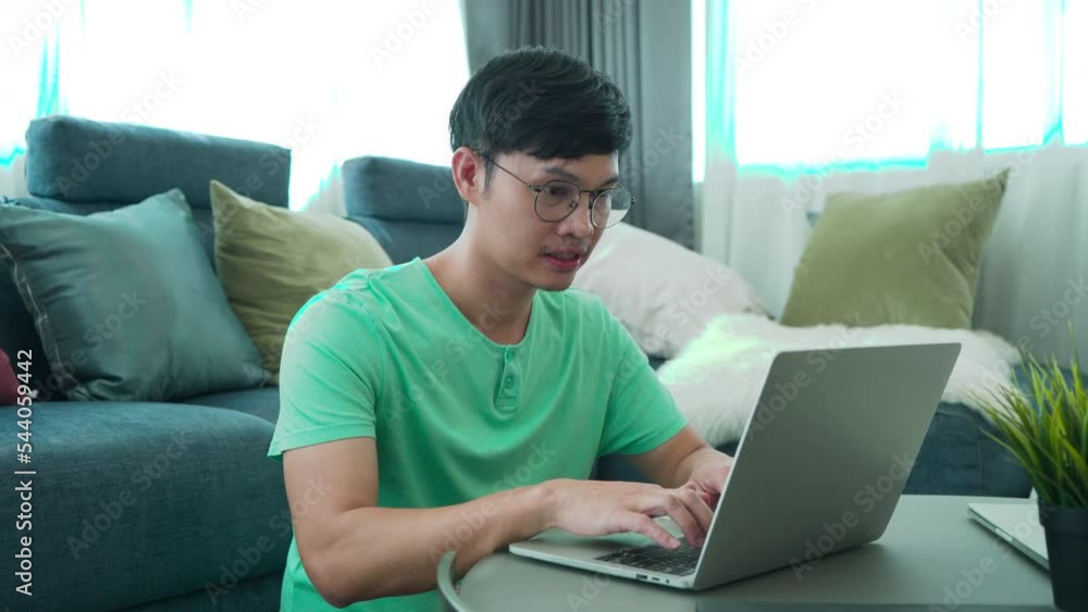 Man solving problem concept with computer technology, upset young freelancer unhappy with income or business partner, stressed Asian entrepreneur frustrated bad information investment stocks market
Man solving problem concept with computer technology, upset young freelancer unhappy with income or business partner, stressed Asian entrepreneur frustrated bad information investment stocks market