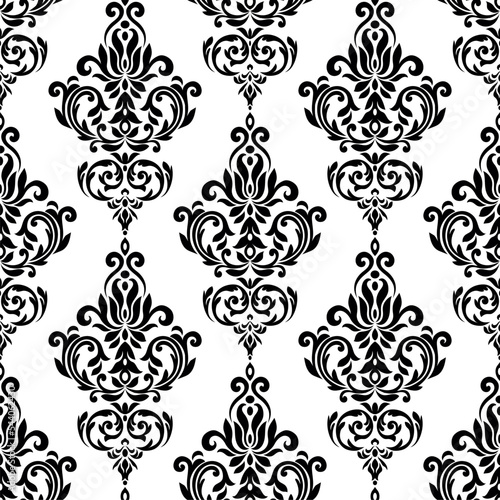 Oriental vector damask patterns for greeting cards and wedding invitations.