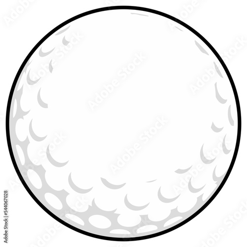 Golf Ball Illustration