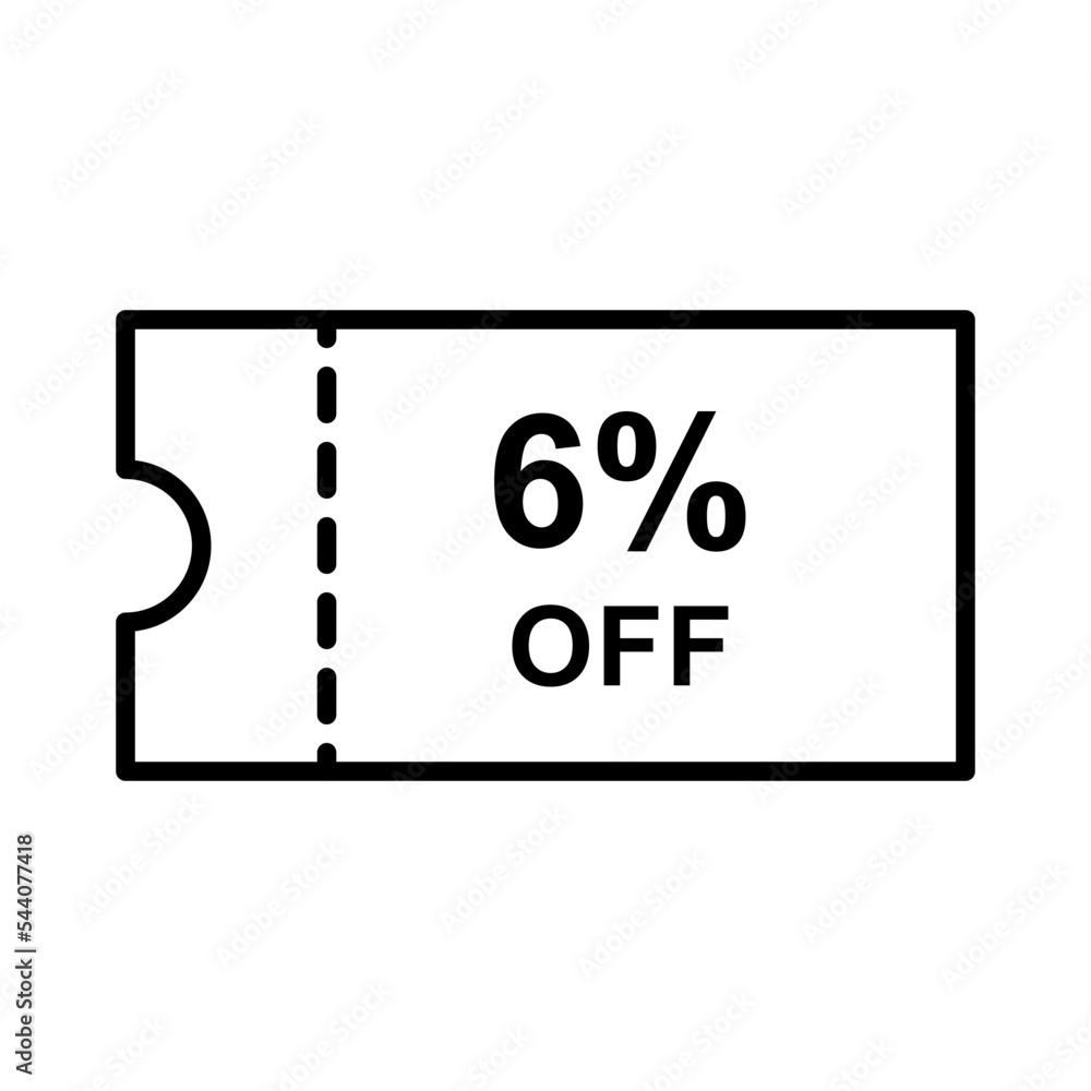 Discount offer icon vector design templates Discount offer icon vector design templates