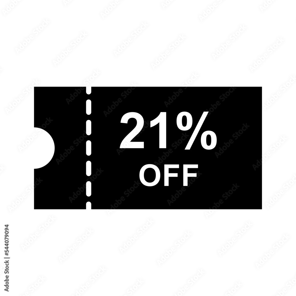 Discount offer icon vector design templates Discount offer icon vector design templates