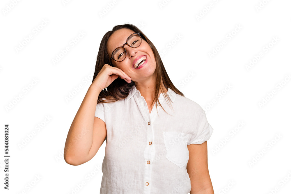 Young caucasian cute woman isolated showing a mobile phone call gesture with fingers. Young caucasian cute woman isolated showing a mobile phone call gesture with fingers.
